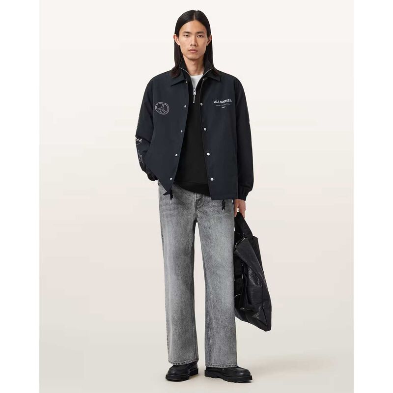 AllSaints Underground Half Zip Sweatshirt image number 3